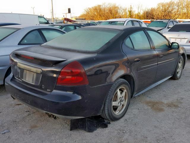 2G2WS522241310181 - 2004 PONTIAC GRAND PRIX BLACK photo 4
