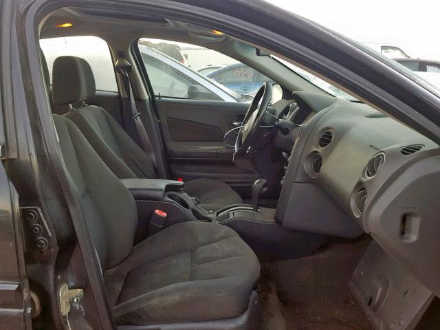 2G2WS522241310181 - 2004 PONTIAC GRAND PRIX BLACK photo 5