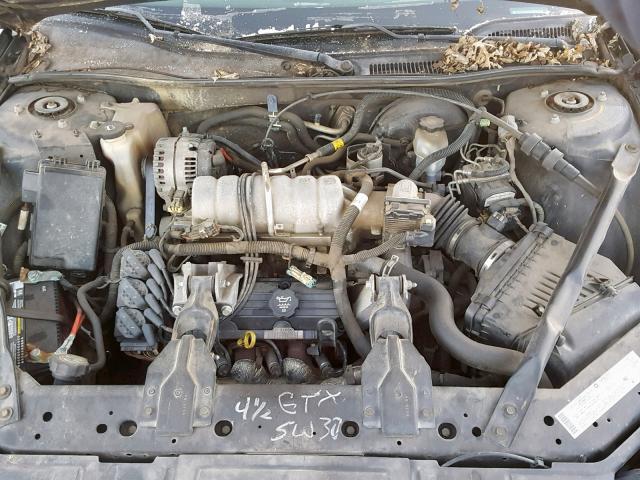 2G2WS522241310181 - 2004 PONTIAC GRAND PRIX BLACK photo 7