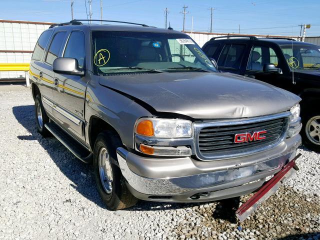 1GKEC13Z32R326245 - 2002 GMC YUKON GRAY photo 1