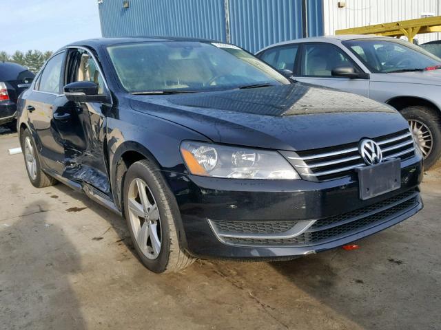 1VWBT7A39FC011696 - 2015 VOLKSWAGEN PASSAT SE BLACK photo 1