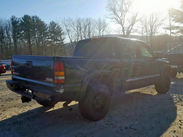 2GTEK13T651374152 - 2005 GMC NEW SIERRA GREEN photo 4