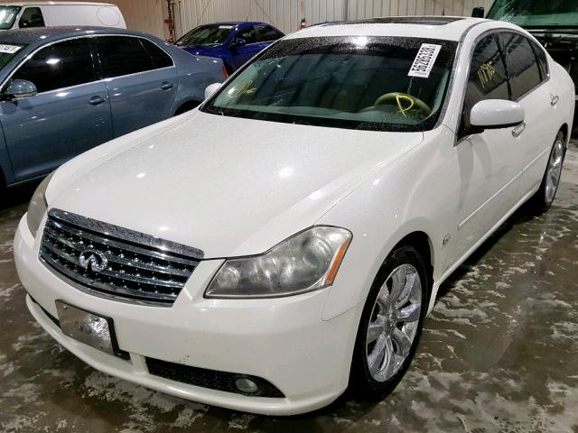 JNKAY01E66M100319 - 2006 INFINITI M35 BASE WHITE photo 2