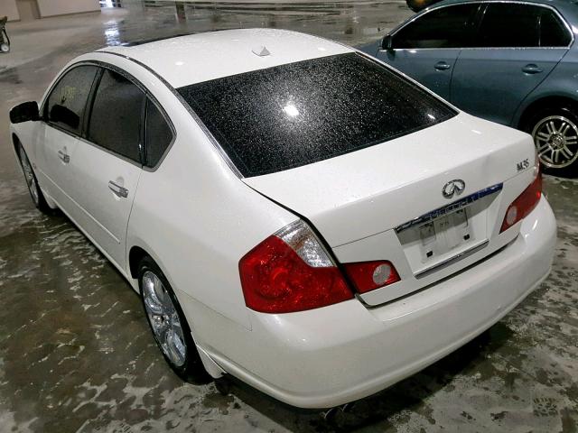 JNKAY01E66M100319 - 2006 INFINITI M35 BASE WHITE photo 3