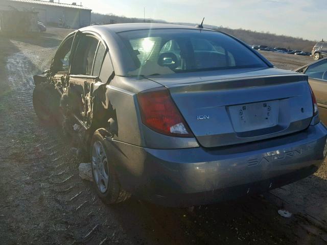 1G8AJ54F35Z178981 - 2005 SATURN ION LEVEL GRAY photo 3