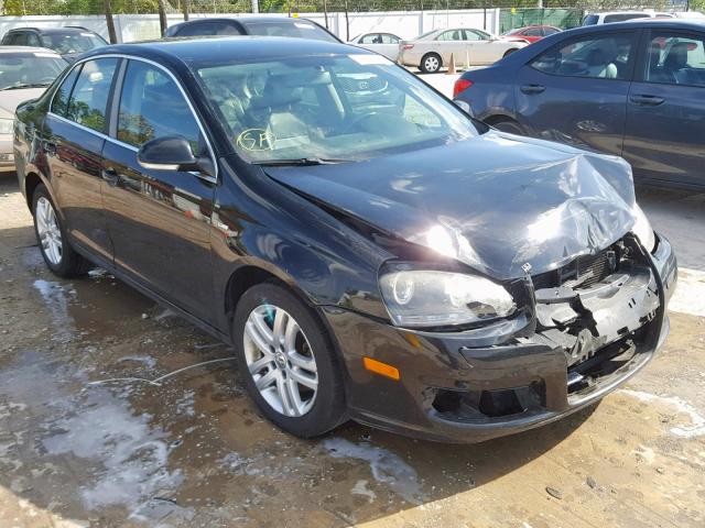 3VWFT71K66M055677 - 2006 VOLKSWAGEN JETTA TDI BLACK photo 1