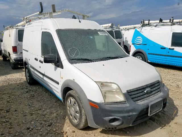 NM0LS7AN6DT148245 - 2013 FORD TRANSIT CO WHITE photo 1