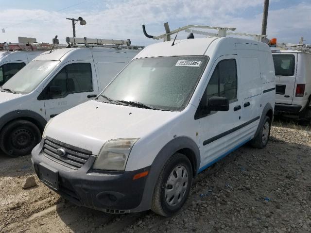 NM0LS7AN6DT148245 - 2013 FORD TRANSIT CO WHITE photo 2