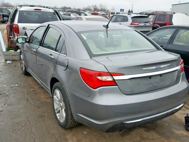 1C3CCBBG4CN164745 - 2012 CHRYSLER 200 TOURIN GRAY photo 3