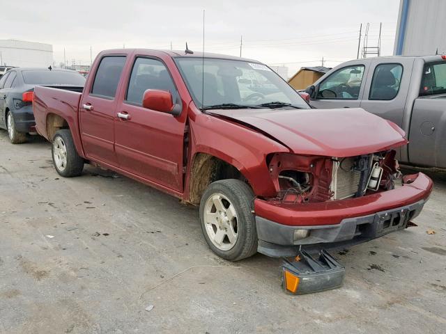 1GCDSCDE3A8109977 - 2010 CHEVROLET COLORADO L MAROON photo 1