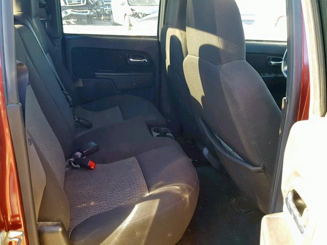 1GCDSCDE3A8109977 - 2010 CHEVROLET COLORADO L MAROON photo 6