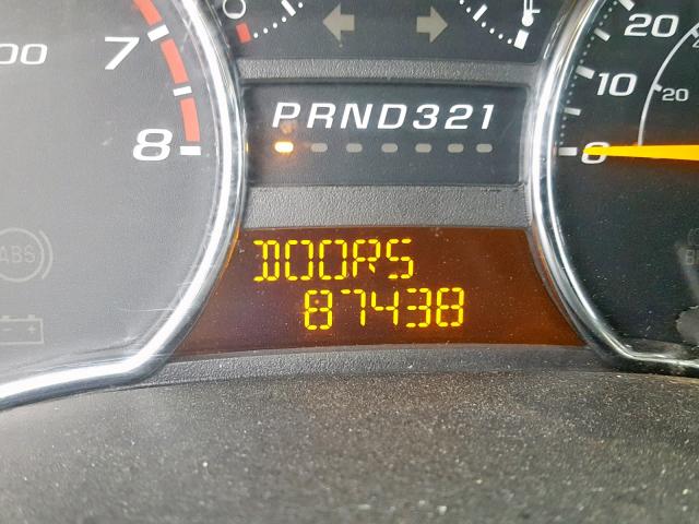 1GCDSCDE3A8109977 - 2010 CHEVROLET COLORADO L MAROON photo 8