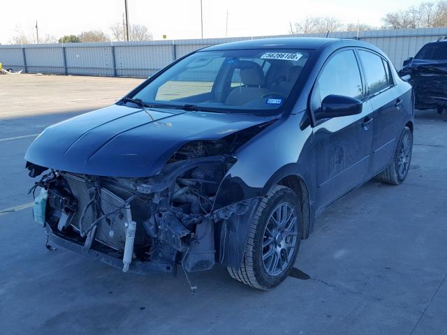 3N1AB61E08L618321 - 2008 NISSAN SENTRA 2.0 BLACK photo 2