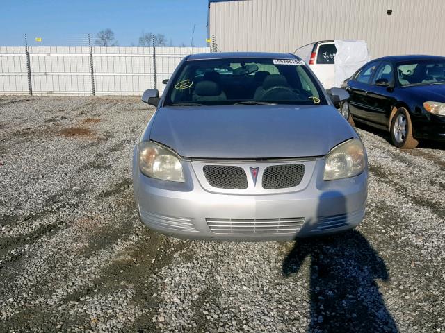 1G2AS18H797139016 - 2009 PONTIAC G5 SILVER photo 10