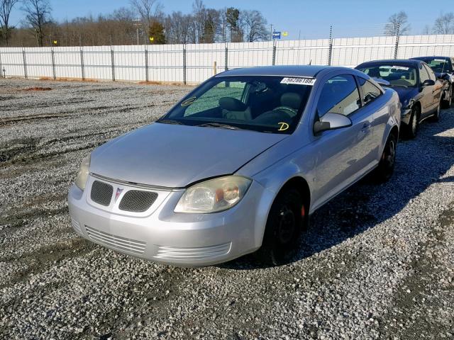 1G2AS18H797139016 - 2009 PONTIAC G5 SILVER photo 2