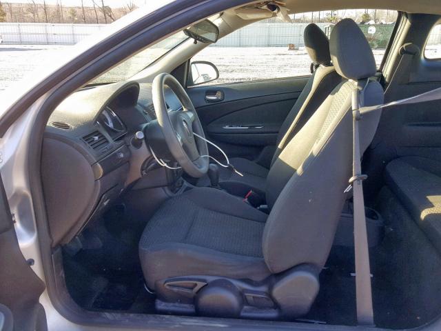 1G2AS18H797139016 - 2009 PONTIAC G5 SILVER photo 5