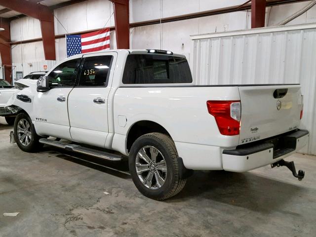 1N6AA1E59HN558713 - 2017 NISSAN TITAN SV WHITE photo 3