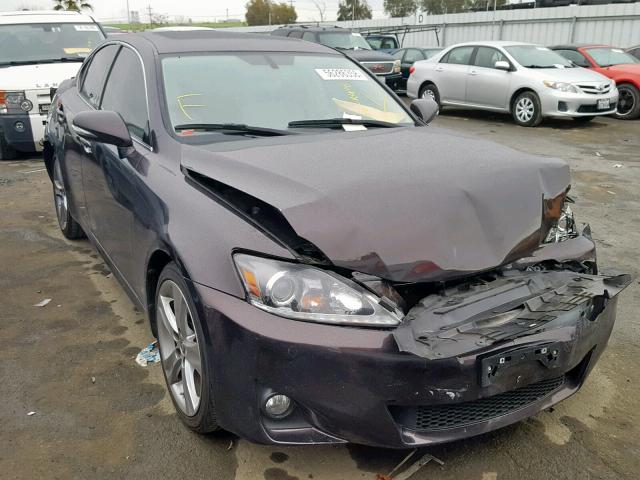 JTHBF5C27D5190856 - 2013 LEXUS IS 250 BROWN photo 1