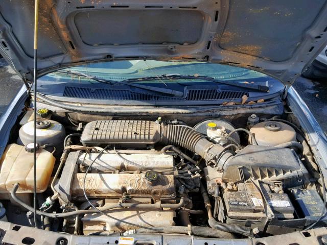 1FAFP6631XK122669 - 1999 FORD CONTOUR SE BLUE photo 7