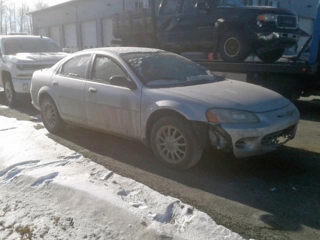 1C3EL46X53N593228 - 2003 CHRYSLER SEBRING LX SILVER photo 1