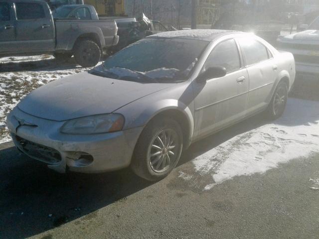 1C3EL46X53N593228 - 2003 CHRYSLER SEBRING LX SILVER photo 2