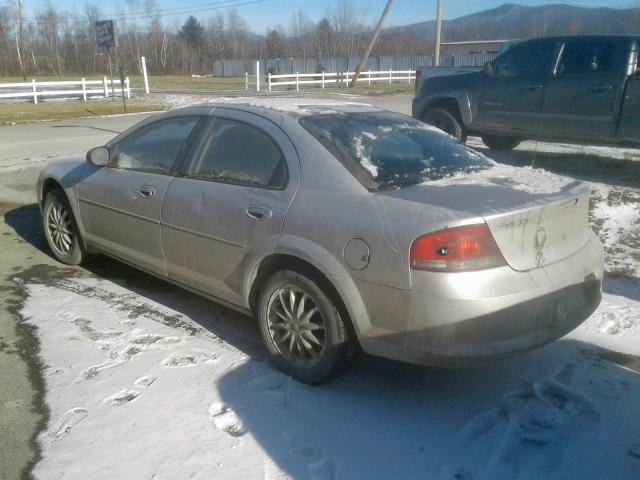 1C3EL46X53N593228 - 2003 CHRYSLER SEBRING LX SILVER photo 3