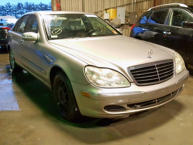 WDBNG84JX5A445039 - 2005 MERCEDES-BENZ S 500 4MAT SILVER photo 1