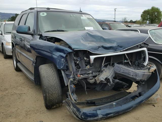 1GKEK63U75J116920 - 2005 GMC YUKON DENA BLUE photo 1