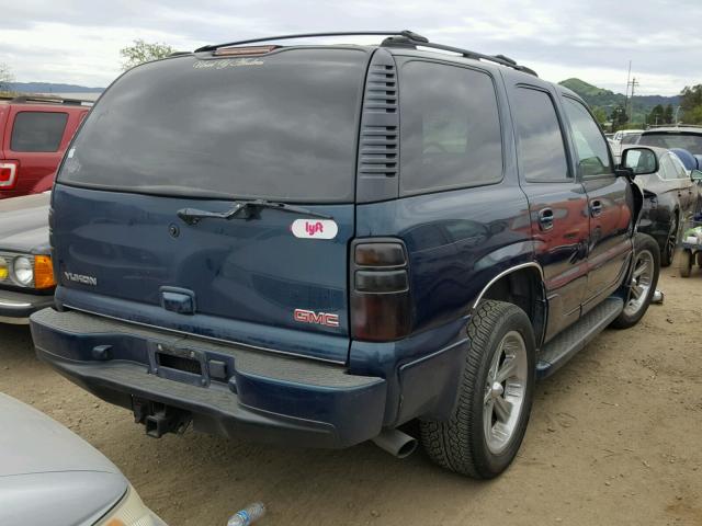 1GKEK63U75J116920 - 2005 GMC YUKON DENA BLUE photo 4