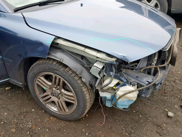 YV1RS592382689822 - 2008 VOLVO S60 2.5T BLUE photo 9