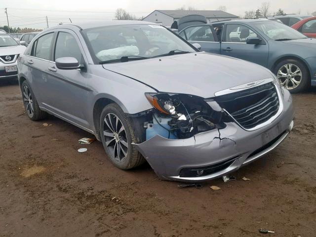 1C3CCBBG4DN715886 - 2013 CHRYSLER 200 TOURIN SILVER photo 1