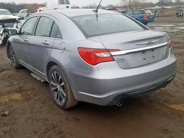 1C3CCBBG4DN715886 - 2013 CHRYSLER 200 TOURIN SILVER photo 3