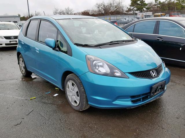 JHMGE8H36CC009767 - 2012 HONDA FIT TEAL photo 1