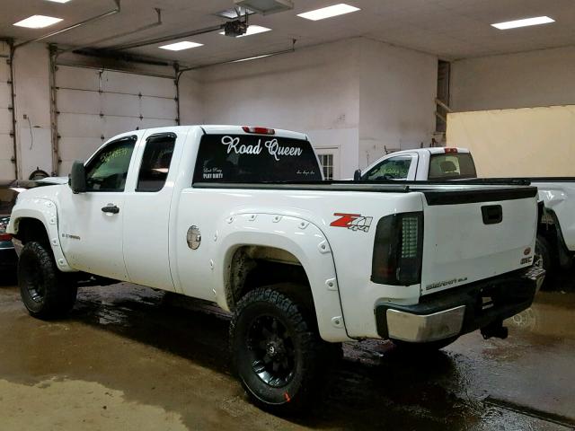 2GTEK19J171613583 - 2007 GMC NEW SIERRA WHITE photo 3