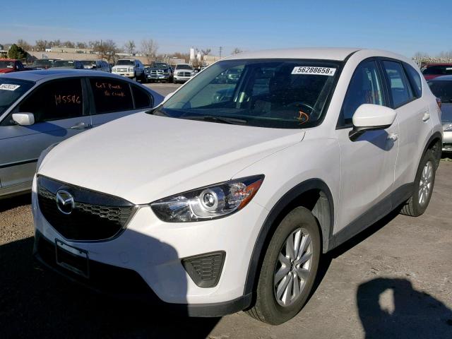 JM3KE4BE7E0371178 - 2014 MAZDA CX-5 SPORT WHITE photo 2