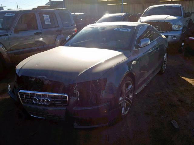 WAUCVAFR6AA076387 - 2010 AUDI S5 PREMIUM BLUE photo 2