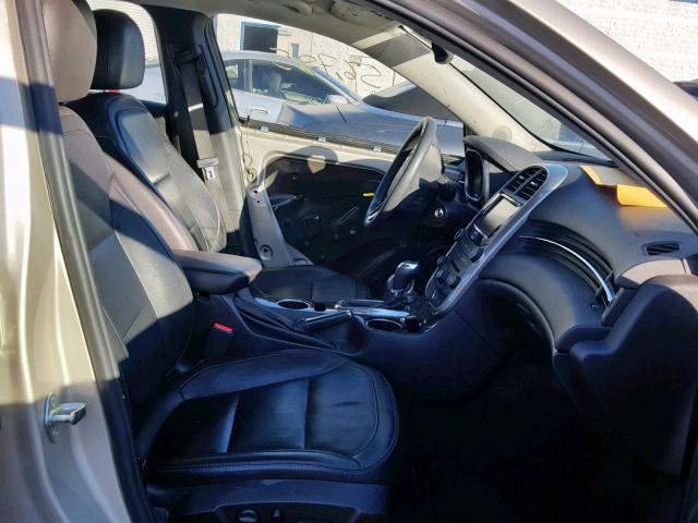 1G11E5SA8GF129872 - 2016 CHEVROLET MALIBU LIM 米色 照片 5