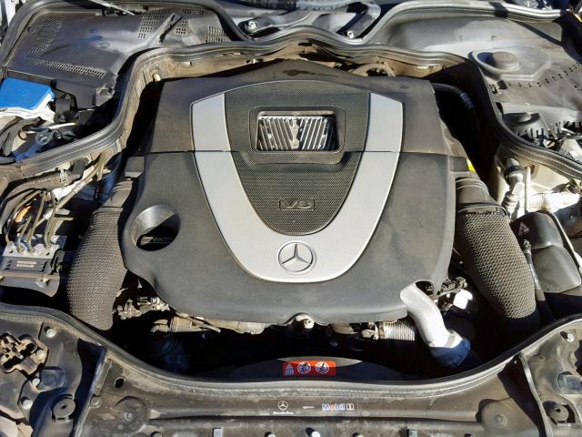 WDBUF72X47B095419 - 2007 MERCEDES-BENZ E 550 SILVER photo 7