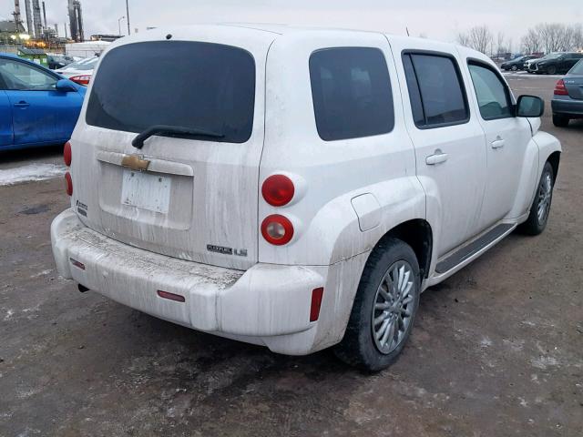 3GNCA13B09S630899 - 2009 CHEVROLET HHR LS Blanco foto 4