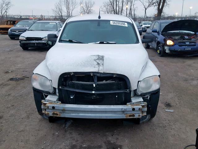 3GNCA13B09S630899 - 2009 CHEVROLET HHR LS Blanco foto 9