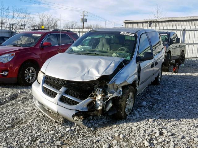 1D4GP25383B192837 - 2003 DODGE CARAVAN SE SILVER photo 2