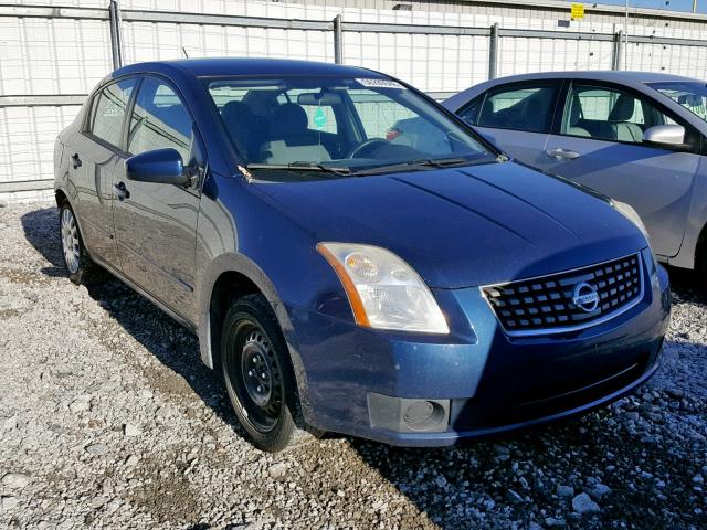 3N1AB61E17L698923 - 2007 NISSAN SENTRA 2.0 BLUE photo 1