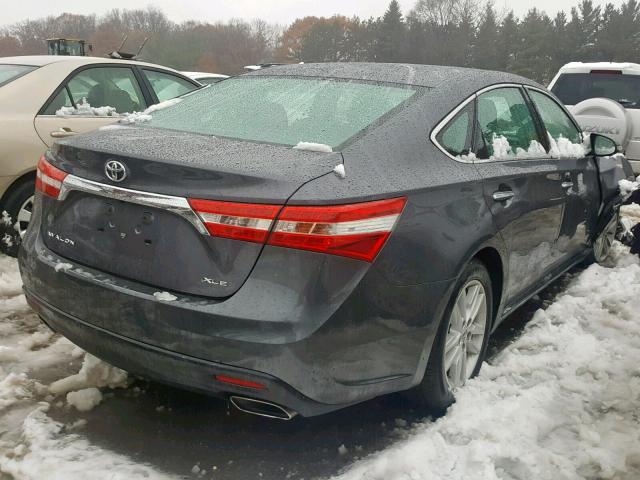 4T1BK1EB8EU129411 - 2014 TOYOTA AVALON BAS GRAY photo 4