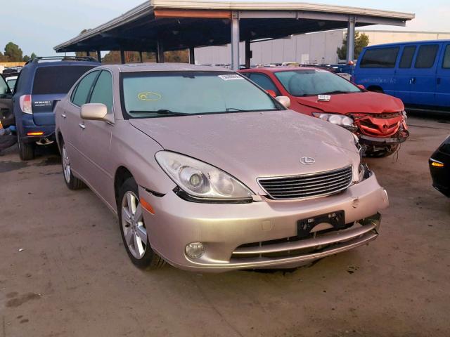 JTHBA30G255136479 - 2005 LEXUS ES 330 GOLD photo 1