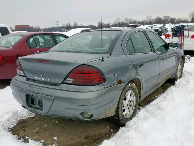 1G2NF52EX3C276073 - 2003 PONTIAC GRAND AM S CHARCOAL photo 4