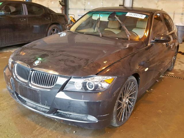 WBAVB335X6KR75561 - 2006 BMW 330 I BLACK photo 2