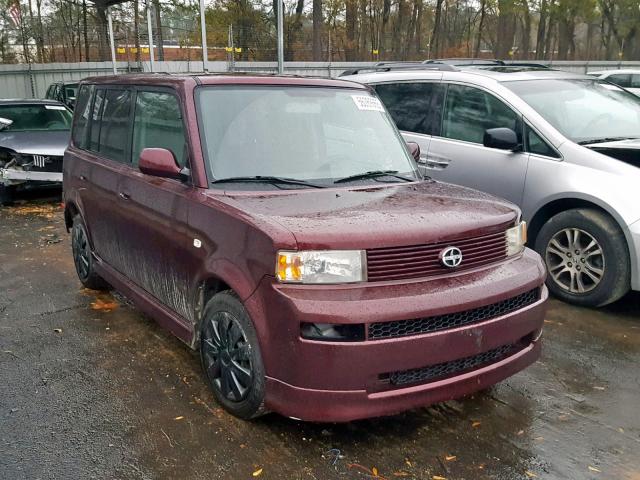 JTLKT324154028749 - 2005 TOYOTA SCION XB Марун фото 1
