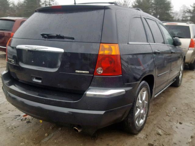 2A8GF78X18R608157 - 2008 CHRYSLER PACIFICA L BLACK photo 4
