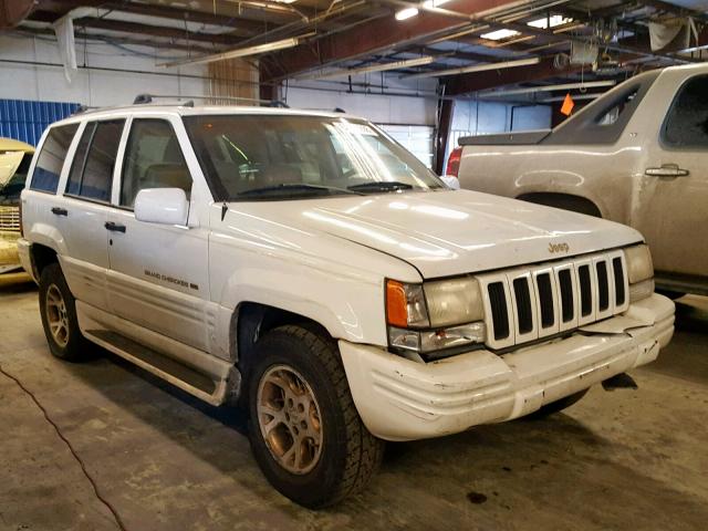 1J4GZ78Y5TC260883 - 1996 JEEP GRAND CHER WHITE photo 1