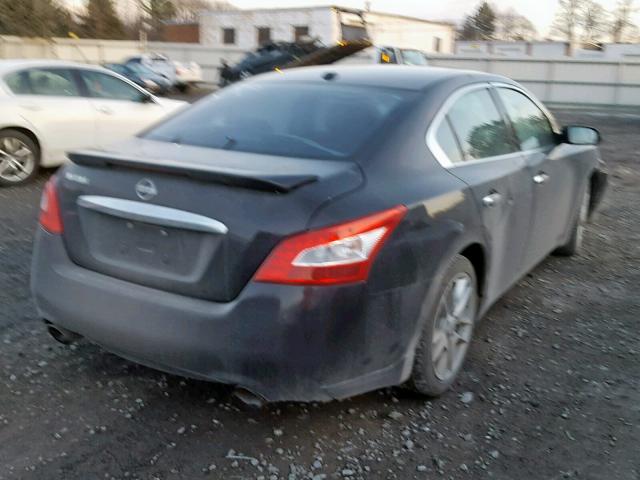 1N4AA5AP9AC842397 - 2010 NISSAN MAXIMA S GRAY photo 4